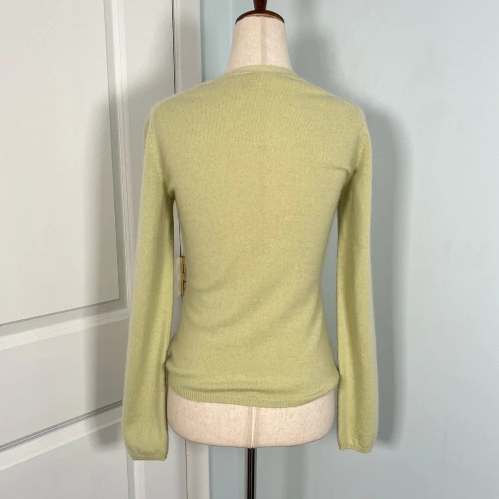 Ann Taylor 100% cashmere v neck cardigan sweater size XS - Picture 9 of 11